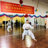 白人空手道名师授课
