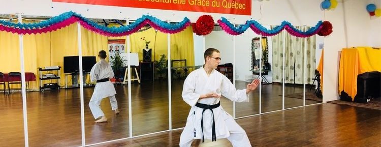 白人空手道名师授课