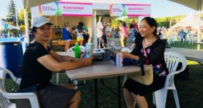 On August 10th, Grace Volunteers presented the Grace Multicultural Association brochure at the Brossard Multicultural Event