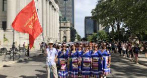 On August 11th, the Grace Multicultural Association participated in the grand multicultural celebration in Montreal