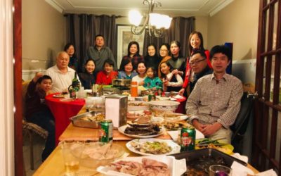 一帆风顺喜洋洋，金猪大吉福满堂