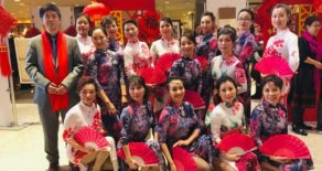 Grace participates in the 3rd Montreal Happy Spring Festival Temple Fair