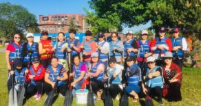 Naissance de la première équipe de bateaux-dragons à Mengcheng (équipe de bateaux-dragons Grace féminine • Grace)