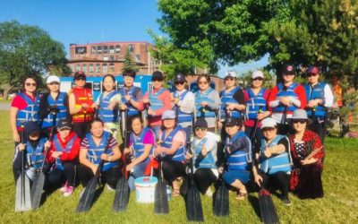 蒙城第一支女子龙舟队诞生记（杨亮地产•格瑞斯女子龙舟队）