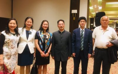 欢送边志春副总领事离任，欢迎张珩副总领事履新