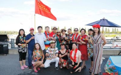 蒙特利尔第四届泼水节精彩照片集锦